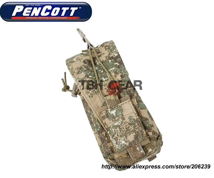 TMC Сумочка смарт костюм 152/бутылка мешочек утилиты MOLLE Шестерни PenCott Badlands ткани