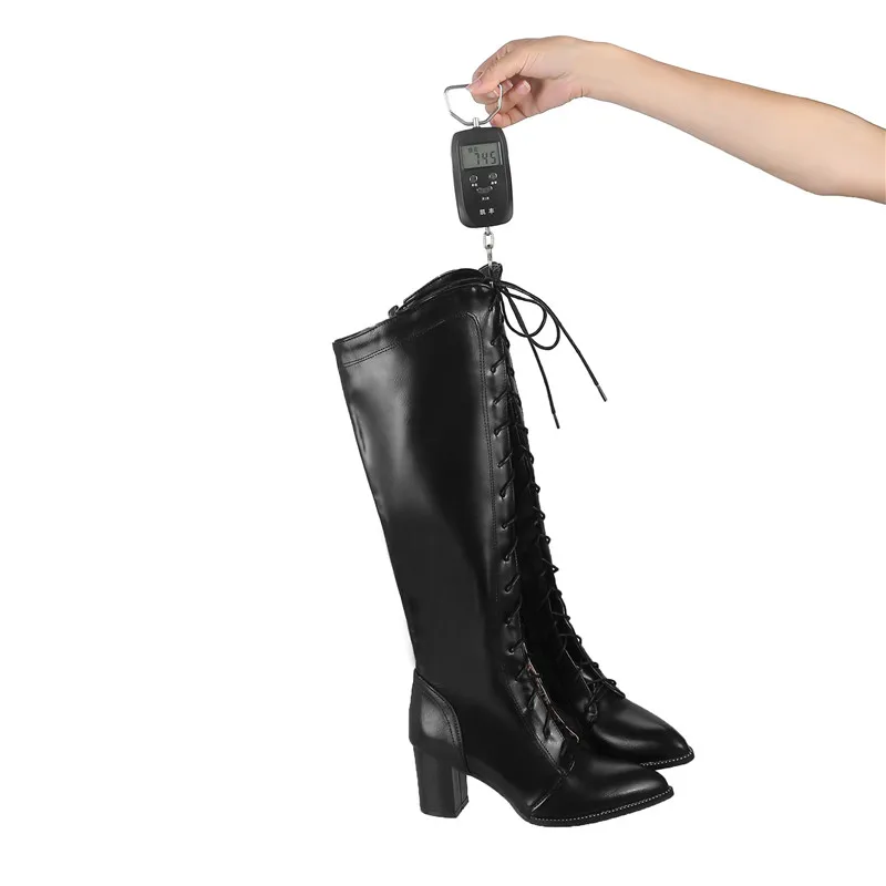 big size 33-48 winter women shoes thick high heeled motorcycle knee high boots zipper fashion lady pointed toe snow boots
big size 33-48 winter women shoes thick high heeled motorcycle knee high boots zipper fashion lady pointed toe snow boots