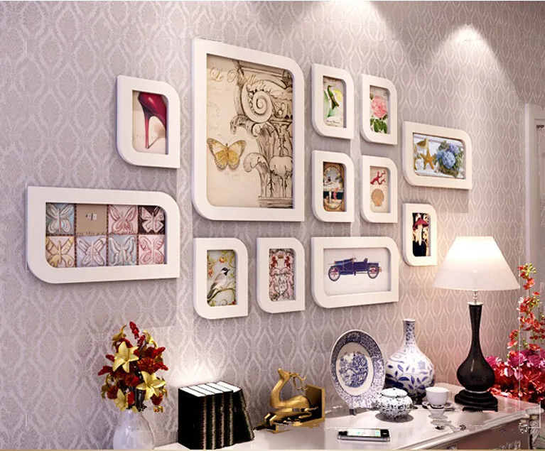 12 set frame wall Black and white combination photo frame wall photo wall house decoration TB119
12 set frame wall Black and white combination photo frame wall photo wall house decoration TB119