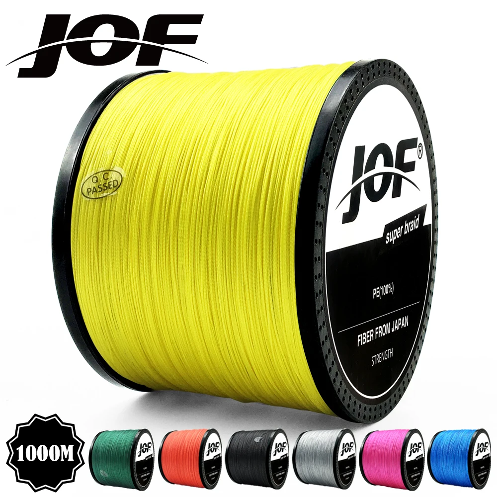 Леска JOF 300M 500M 1000M PE, 4 пряди, плетеная леска 10-82lb, мультифиламентная, гладкая
Леска JOF 300M 500M 1000M PE, 4 пряди, плетеная леска 10-82lb, мультифиламентная, гладкая