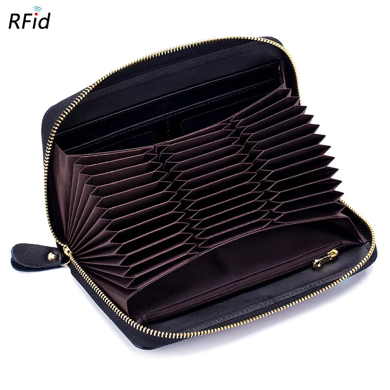 Rfid 36 Card Slots Genuine Leather Women Card Holders Large Capacity Credit Card Holder Wallet Female Business Card Holders Bag
Rfid 36 Card Slots Genuine Leather Women Card Holders Large Capacity Credit Card Holder Wallet Female Business Card Holders Bag