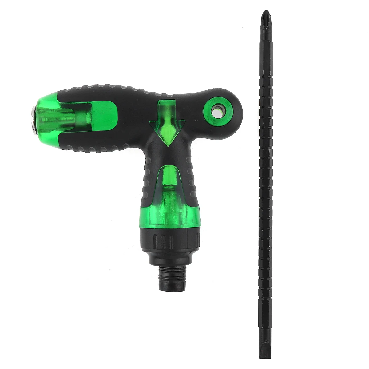 6 Inch Three-purpose Telescopic Ratchet Screwdriver Hand Tool Dual-end Screw Driver Slotted Cross Screwdriver for Repairing
6 Inch Three-purpose Telescopic Ratchet Screwdriver Hand Tool Dual-end Screw Driver Slotted Cross Screwdriver for Repairing