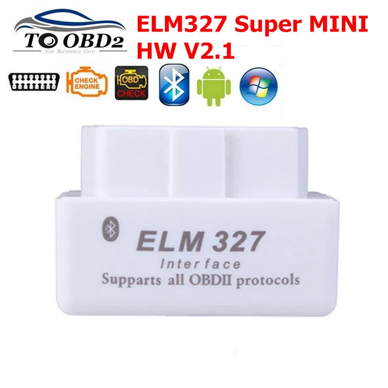 ELM 327 SUPER MINI OBDII Scanner Super Mini ELM-327 Bluetooth V2.1 OBD2 Car Diagnostic Tool Elm 327 V 2.1 Single PCB board
ELM 327 SUPER MINI OBDII Scanner Super Mini ELM-327 Bluetooth V2.1 OBD2 Car Diagnostic Tool Elm 327 V 2.1 Single PCB board