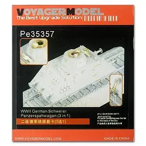 KNL HOBBY Voyager Model PE35357 World War II German railway armored train upgrade metal etching parts (dragon)
KNL HOBBY Voyager Model PE35357 World War II German railway armored train upgrade metal etching parts (dragon)