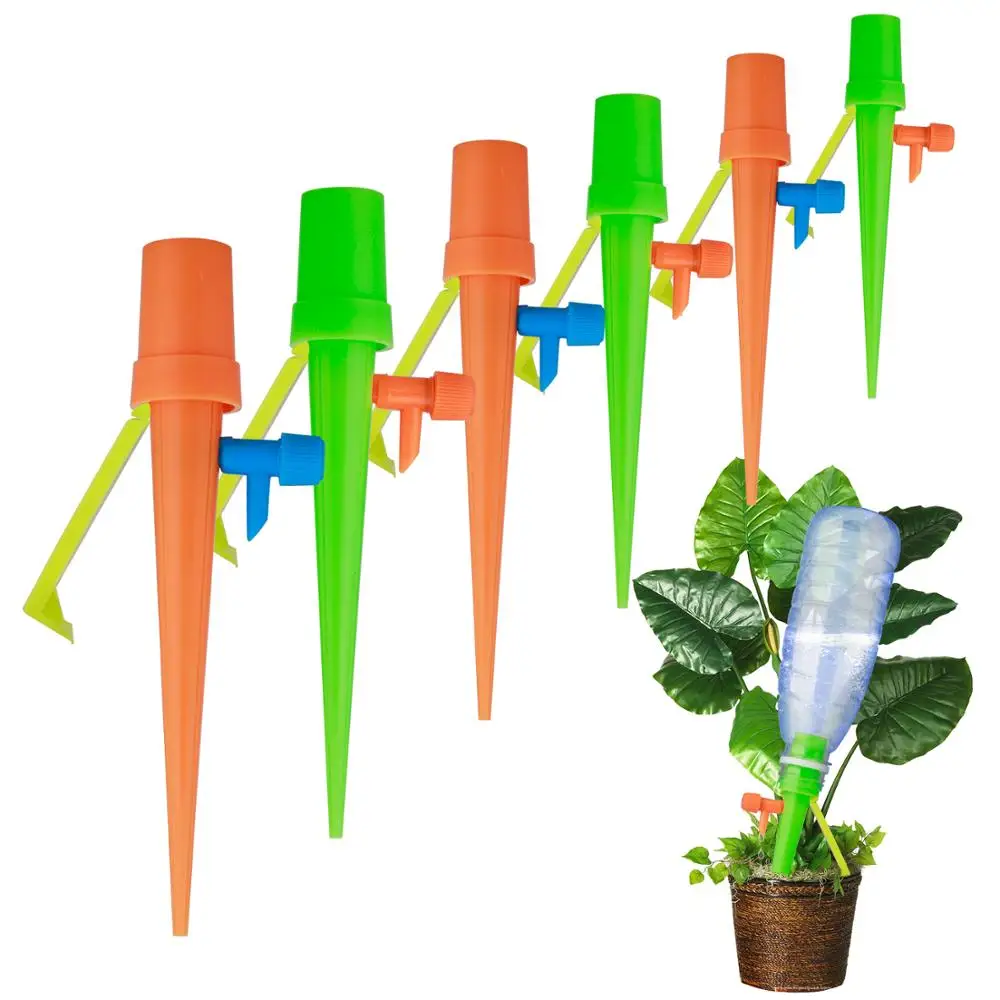Auto Drip Irrigation Watering System Automatic Watering Spike for Plants Flower Indoor Household Waterers Bottle Drip Irrigation
Auto Drip Irrigation Watering System Automatic Watering Spike for Plants Flower Indoor Household Waterers Bottle Drip Irrigation