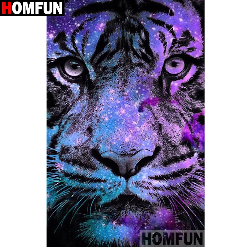 Алмазная 5D Вышивка «Тигр» HOMFUN, картина «сделай сам» из квадратных/круглых страз, вышивка крестиком, домашний декор, A07416
Алмазная 5D Вышивка «Тигр» HOMFUN, картина «сделай сам» из квадратных/круглых страз, вышивка крестиком, домашний декор, A07416