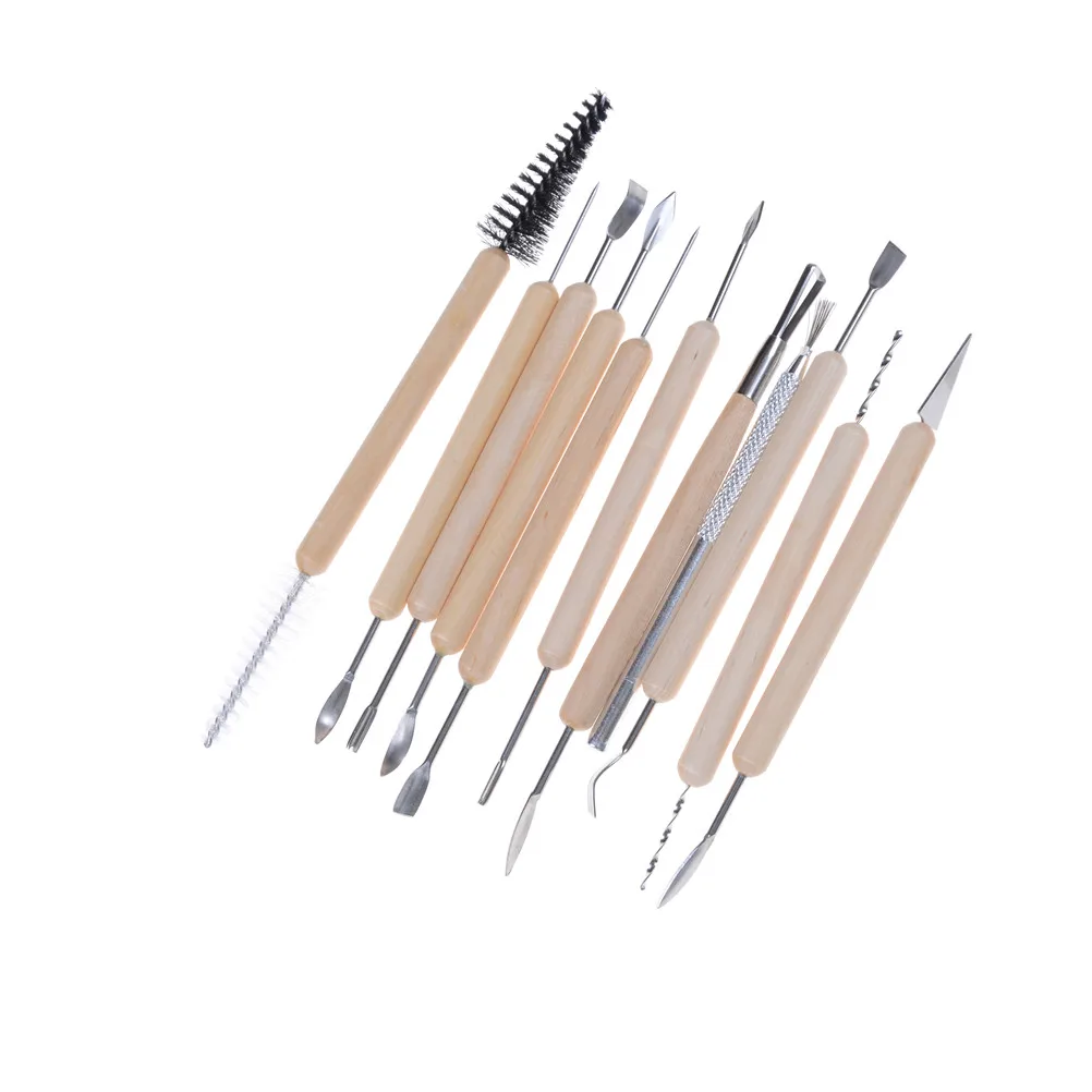 11pcs Multifunction Professional Wood Metal Handle Wax Pottery Clay Sculpture Carving Modeling Wire Texture Tool DIY Craft
11pcs Multifunction Professional Wood Metal Handle Wax Pottery Clay Sculpture Carving Modeling Wire Texture Tool DIY Craft