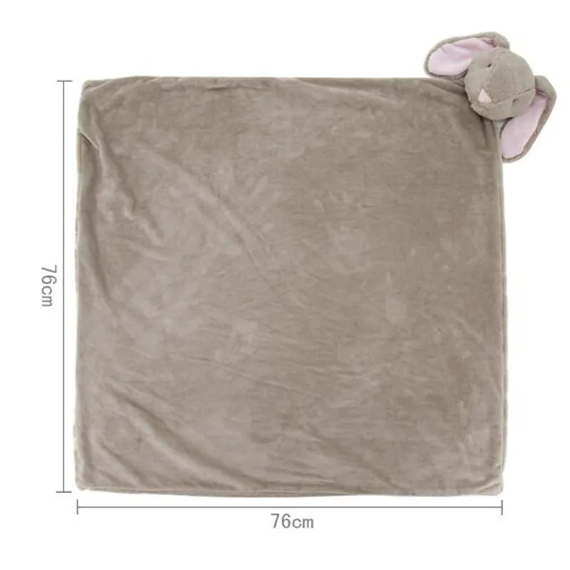 Детские товары с животным узором Кристальное бархатное одеяло Пеленальное