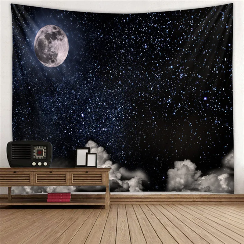 Starry Sky Moon Living Room Bedroom Tapestry Polyester modern Tapestry Wall Hanging Gobelin Bedding Cover Home Decor Tablecloth
Starry Sky Moon Living Room Bedroom Tapestry Polyester modern Tapestry Wall Hanging Gobelin Bedding Cover Home Decor Tablecloth