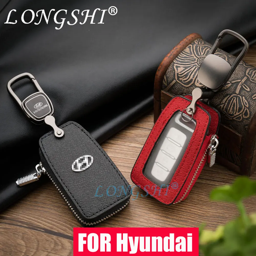 Top Leather Key Fob Cover Car Remote Holder Skin Shell case for Hyundai Solaris Elantra Tucson IX25 IX35 VERNA Car-Styling
Top Leather Key Fob Cover Car Remote Holder Skin Shell case for Hyundai Solaris Elantra Tucson IX25 IX35 VERNA Car-Styling