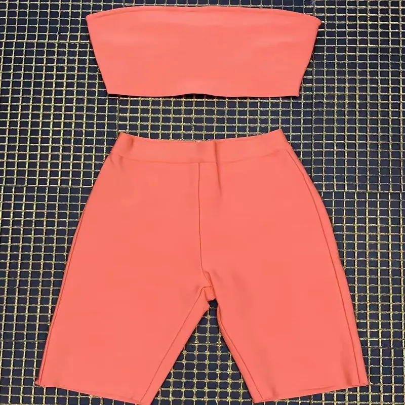 2019 Newest Fashion jumpsuits Orange Black Two 2 Piece Set Sexy Short Top Clubwaer Women Bodycon Jumpsuit Wholesale
2019 Newest Fashion jumpsuits Orange Black Two 2 Piece Set Sexy Short Top Clubwaer Women Bodycon Jumpsuit Wholesale