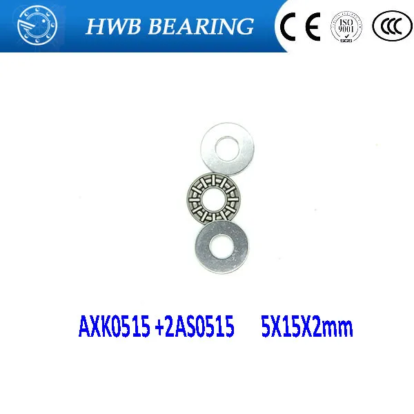 Free shipping 10pcs AXK series AXK0515 +2AS0515 thrust needle roller bearing 5X15X2mm bearing +whosale and retail
Free shipping 10pcs AXK series AXK0515 +2AS0515 thrust needle roller bearing 5X15X2mm bearing +whosale and retail
