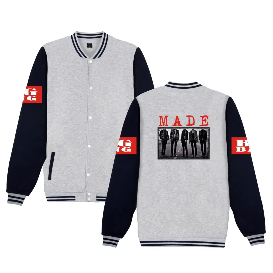 LUCKYFRIDAYF MADE bigbang kpop sport fashion Baseball Jacket men women Hoodies Sweatshirts casual Long Sleeve Jackets coats tops
LUCKYFRIDAYF MADE bigbang kpop sport fashion Baseball Jacket men women Hoodies Sweatshirts casual Long Sleeve Jackets coats tops