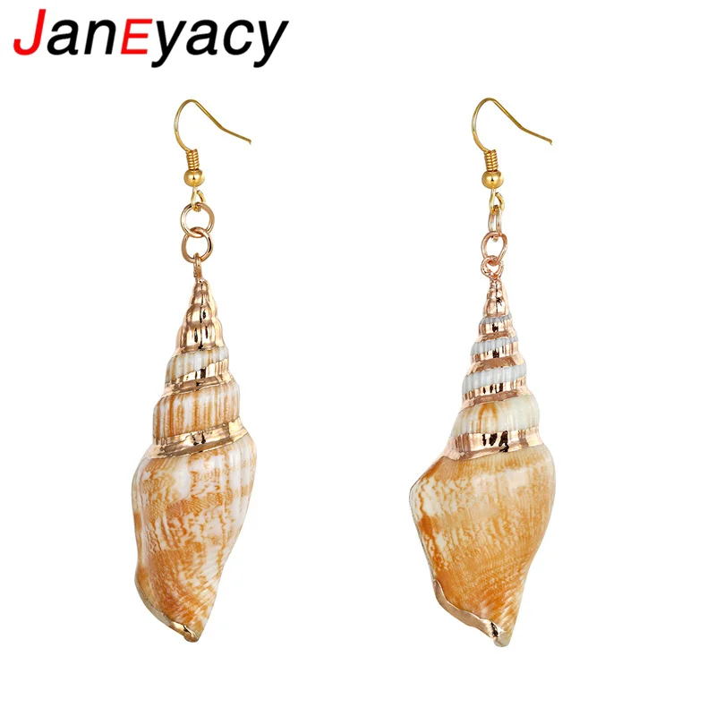 Janeyacy Brand Earrings Natural Conch Shell Earrings Girl Pendientes Fashion Statement Bijoux Women's Earrings Natural Jewelry
Janeyacy Brand Earrings Natural Conch Shell Earrings Girl Pendientes Fashion Statement Bijoux Women's Earrings Natural Jewelry