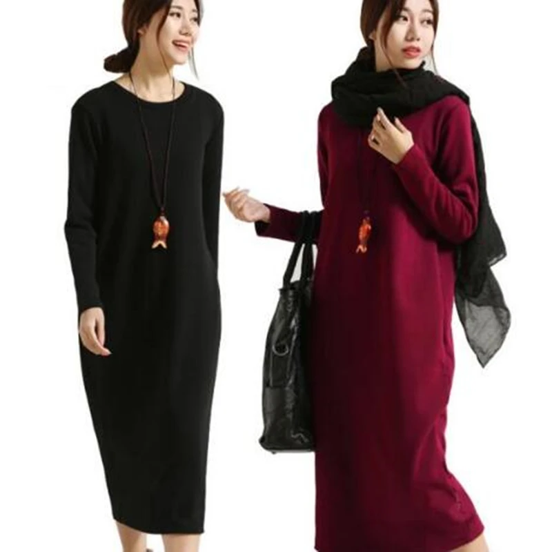 -/ Autumn Full Dress Velvet ,Thickening Thermal Dress Long Sleeve Solid Color Loose Warm Winter Dress,
-/ Autumn Full Dress Velvet ,Thickening Thermal Dress Long Sleeve Solid Color Loose Warm Winter Dress,