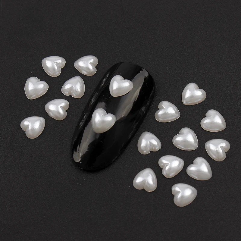 1000pcs/bag 6mm Heart Flatback Plastic Pearl Beads ABS White/Rice White/Mix Color For Nail Art And Phone Decorations
1000pcs/bag 6mm Heart Flatback Plastic Pearl Beads ABS White/Rice White/Mix Color For Nail Art And Phone Decorations