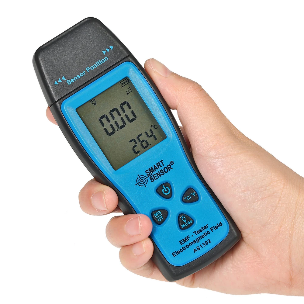 Handheld Digital LCD radiation dosimeter Mini EMF Tester Electromagnetic Field Radiation Detector Dosimeter Tester Meter Counter
Handheld Digital LCD radiation dosimeter Mini EMF Tester Electromagnetic Field Radiation Detector Dosimeter Tester Meter Counter