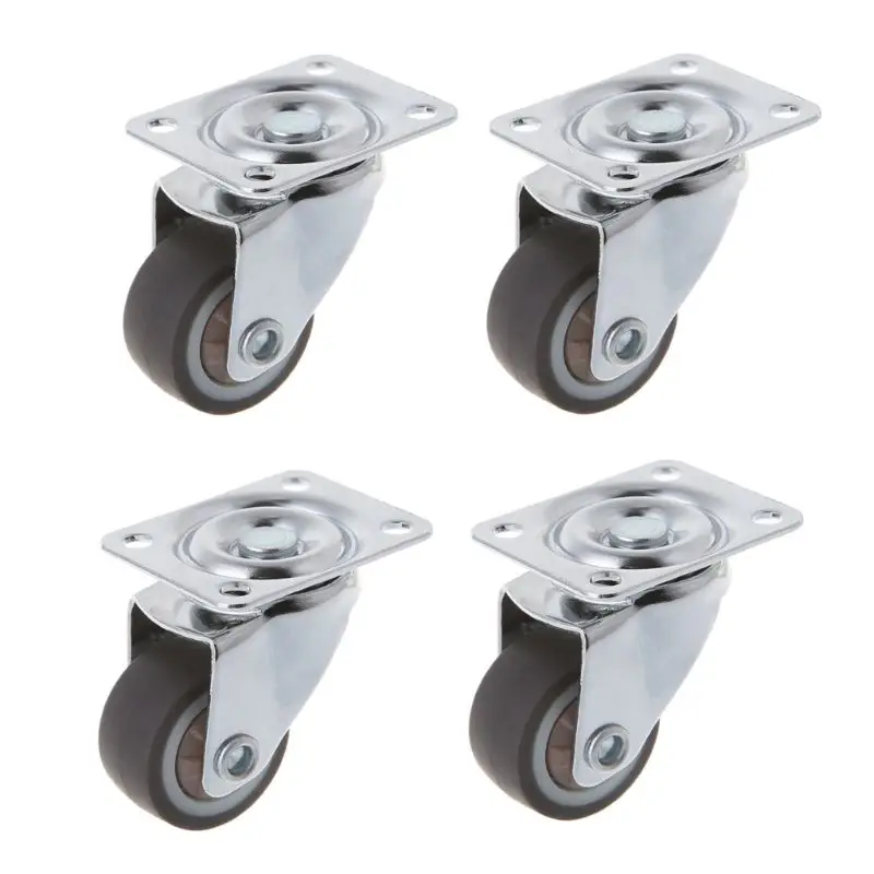 4pcs 25mm Mini Small Casters 1 Inch TPE rubber Super Mute Wheels For Bookcase Drawer Flower Racks
4pcs 25mm Mini Small Casters 1 Inch TPE rubber Super Mute Wheels For Bookcase Drawer Flower Racks