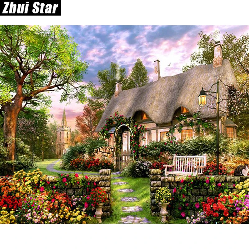 Full Square Diamond 5D DIY Diamond Painting "Cottage & Garden" Embroidery Cross Stitch Rhinestone Mosaic Painting Decor Gift
Full Square Diamond 5D DIY Diamond Painting "Cottage & Garden" Embroidery Cross Stitch Rhinestone Mosaic Painting Decor Gift