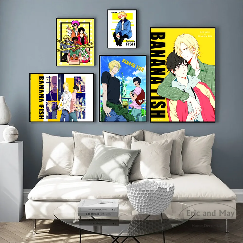 Banana Fish Anime Figures Art Posters And Prints Wall Art Canvas Painting For Living Room Decoration Home Decor Unframed Quadros
Banana Fish Anime Figures Art Posters And Prints Wall Art Canvas Painting For Living Room Decoration Home Decor Unframed Quadros