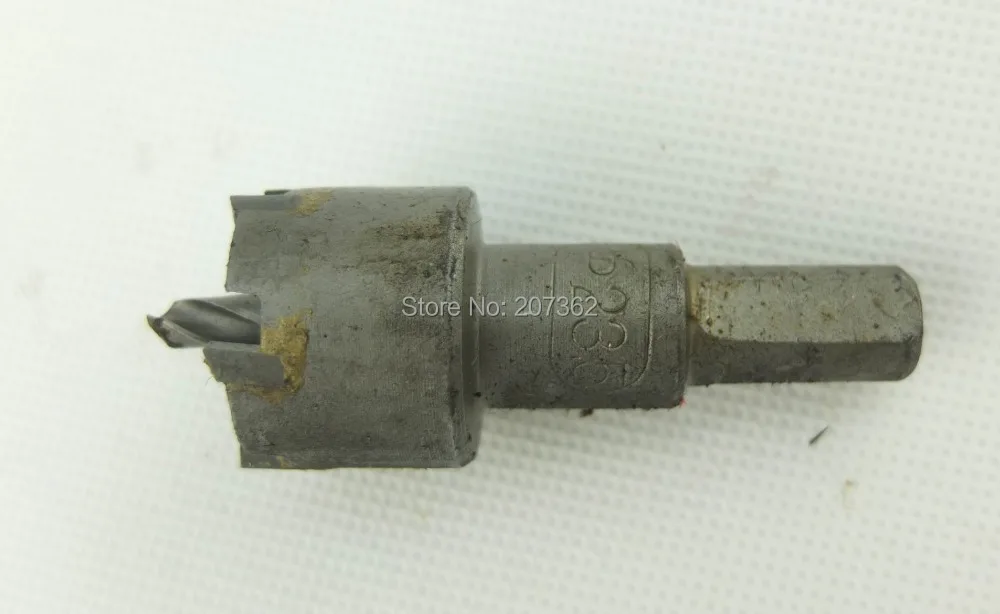 23.5MM Tungsten Carbide tipped Stainless Steel Sheet Cutter Core Drill Bit (10MM shank)
23.5MM Tungsten Carbide tipped Stainless Steel Sheet Cutter Core Drill Bit (10MM shank)
