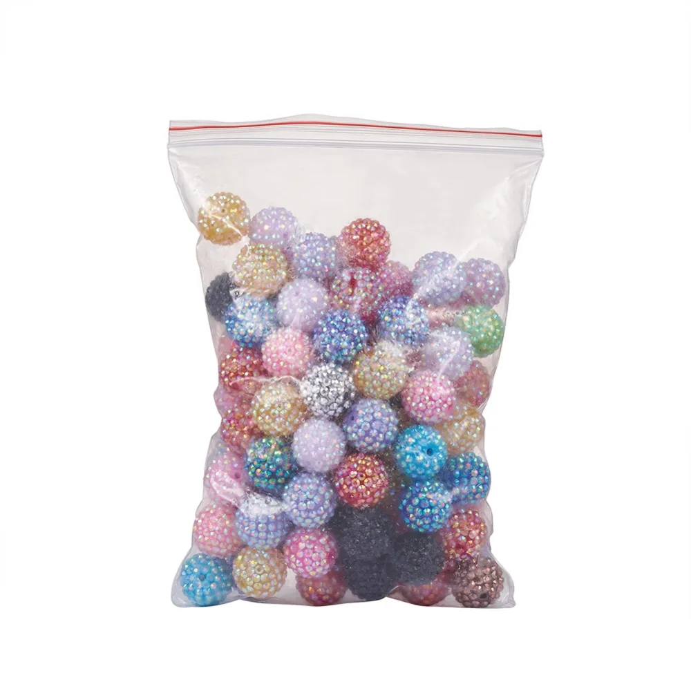 Chunky Resin Rhinestone Bubblegum Ball Beads 20mm DIY Material for Jewelry Making, Round, Mixed Color,hole: 2mm
Chunky Resin Rhinestone Bubblegum Ball Beads 20mm DIY Material for Jewelry Making, Round, Mixed Color,hole: 2mm