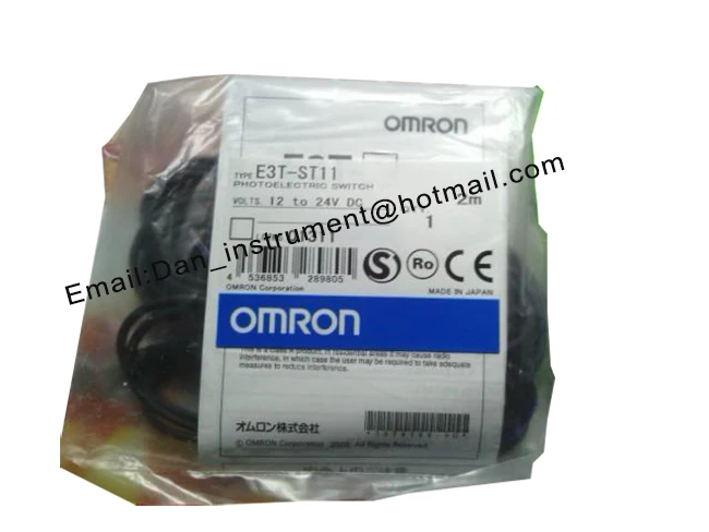 Оригинальный Omron E3T-ST11 2 м Ultracompact, ультратонкий фотоэлектрический датчик со встроенным усилителем
Оригинальный Omron E3T-ST11 2 м Ultracompact, ультратонкий фотоэлектрический датчик со встроенным усилителем