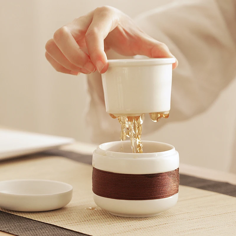 Round Ceramic queen of Pu'er Filter tea cup ceramic cups office cups gift travel kung fu for teas 250ML
Round Ceramic queen of Pu'er Filter tea cup ceramic cups office cups gift travel kung fu for teas 250ML