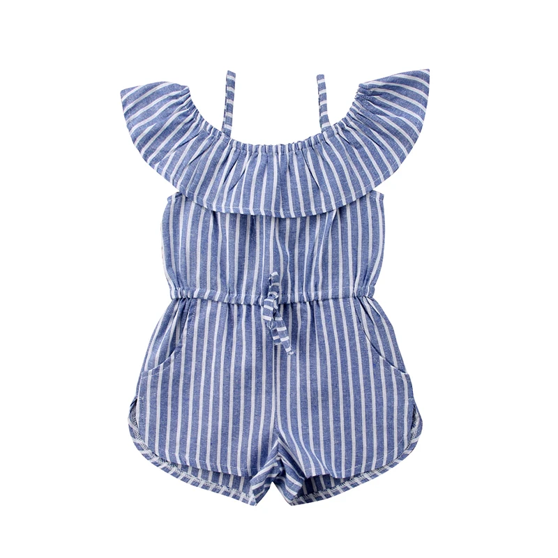 Striped Toddler Kids Baby Girl Summer Clothes Off shoulder Cape Collar Strap Romper Jumpsuit Outfits Sunsuit 1-6Y
Striped Toddler Kids Baby Girl Summer Clothes Off shoulder Cape Collar Strap Romper Jumpsuit Outfits Sunsuit 1-6Y