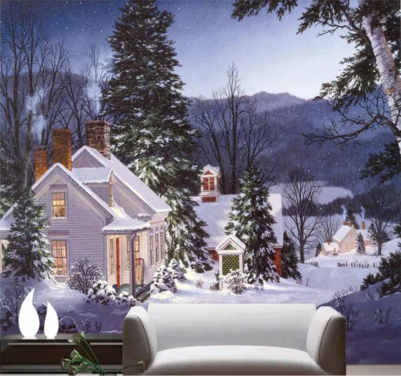 Индивидуальные 3d обои красивый снег пейзаж стерео украшения стены Высокое качество водонепроницаемый материал
Индивидуальные 3d обои красивый снег пейзаж стерео украшения стены Высокое качество водонепроницаемый материал