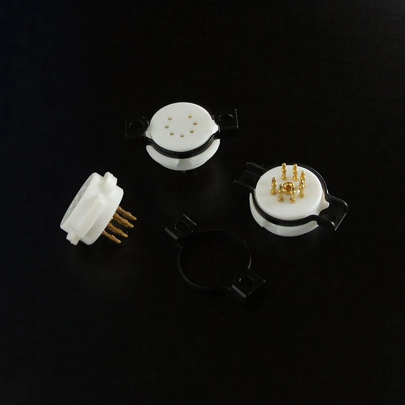 1Pcs High-end Ceramic Vacuum Tube Seat Valve Base 7 Pin TFT Gold Plate Tube Socket PCB
1Pcs High-end Ceramic Vacuum Tube Seat Valve Base 7 Pin TFT Gold Plate Tube Socket PCB