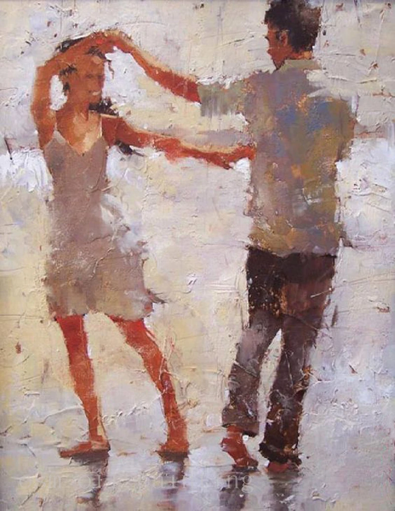 Hand Painted Abstract Figure Portrait Wall Art Sescape Picture Handmade Couple Play Happily in the Beach Oil Painting on Canvas
Hand Painted Abstract Figure Portrait Wall Art Sescape Picture Handmade Couple Play Happily in the Beach Oil Painting on Canvas
