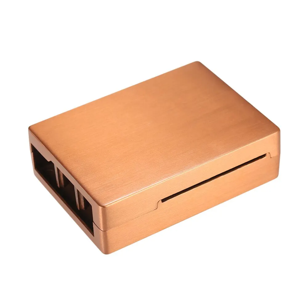 High Quality Aluminum Alloy Protective Case Housing Shell Enclosure Box for Raspberry Pi 3, Pi 2 and B+
High Quality Aluminum Alloy Protective Case Housing Shell Enclosure Box for Raspberry Pi 3, Pi 2 and B+