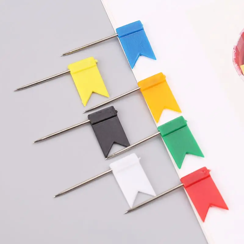 160Pcs Multi Color Flag shaped Push Drawing Pins Notice Cork Board Map Marker Thumbtack Pins Office Supplies
160Pcs Multi Color Flag shaped Push Drawing Pins Notice Cork Board Map Marker Thumbtack Pins Office Supplies