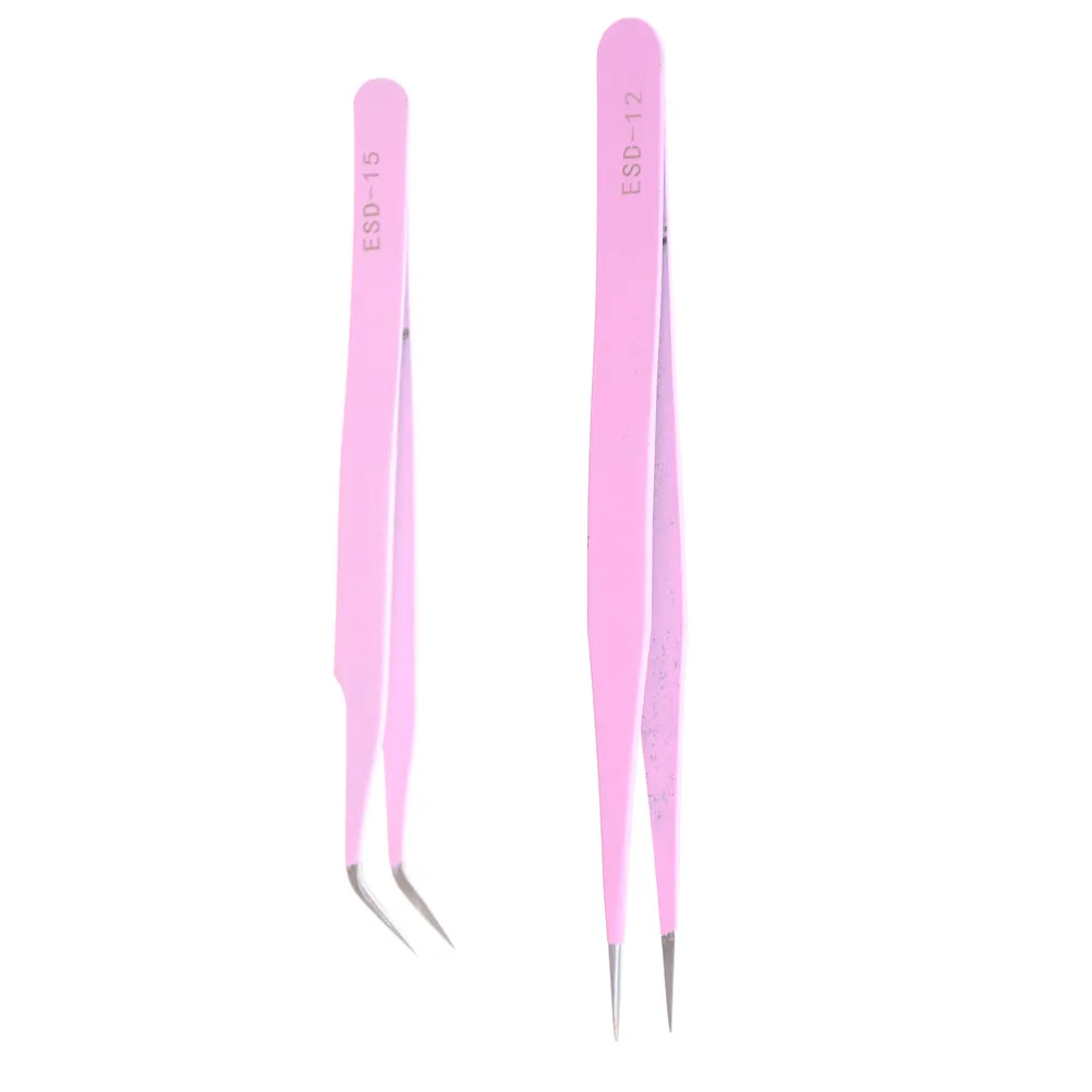 Mink Eyelash Extension Straight Or Bend Optional Tweezers Fashion Pink Professional Eye Lashes Tweezers Stainless Steel
Mink Eyelash Extension Straight Or Bend Optional Tweezers Fashion Pink Professional Eye Lashes Tweezers Stainless Steel