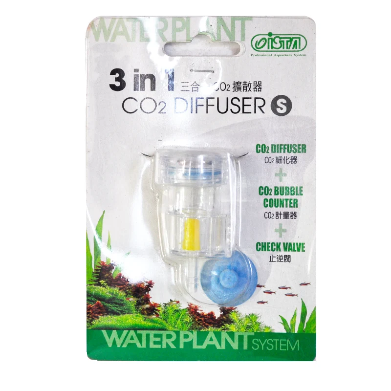 New 3 In 1 Aquarium Transparent Co2 Diffuser Bubble Counter Non-return Check Valve For Fish Tank Aquatic Water Plants
New 3 In 1 Aquarium Transparent Co2 Diffuser Bubble Counter Non-return Check Valve For Fish Tank Aquatic Water Plants
