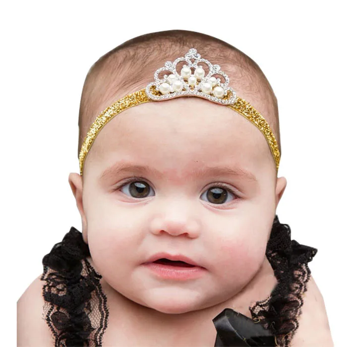 Cute Luxury Baby Girl Headband Crown Hair Band Princess Kids Crystal Pearl Crown Hairband Children Head Wear Birthday Gifts
Cute Luxury Baby Girl Headband Crown Hair Band Princess Kids Crystal Pearl Crown Hairband Children Head Wear Birthday Gifts