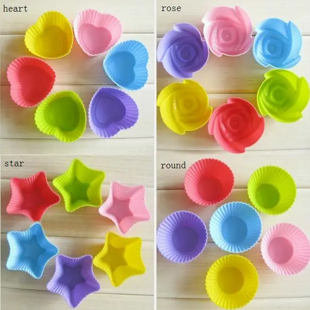 6pcs/set 300sets/lot High Quality Silicone Muffin Cases Cake Cupcake Liner Baking Mold Bake ware Maker Mold Tray SN2009
6pcs/set 300sets/lot High Quality Silicone Muffin Cases Cake Cupcake Liner Baking Mold Bake ware Maker Mold Tray SN2009