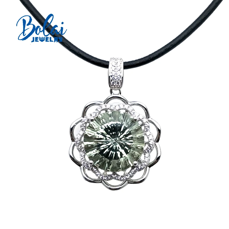 Bolaijewelry,green amethyst pendant natural gemstone with 925 sterling silver star cut new style fashion fine jewelry for woman
Bolaijewelry,green amethyst pendant natural gemstone with 925 sterling silver star cut new style fashion fine jewelry for woman