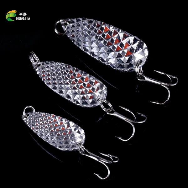 HENGJIA 3PC Spinner Fishing Lure Spoon 7g-11g-16g Spoon Lures Silver Color Fishing Tackle Mixed Hook Metal Bass Bait
HENGJIA 3PC Spinner Fishing Lure Spoon 7g-11g-16g Spoon Lures Silver Color Fishing Tackle Mixed Hook Metal Bass Bait