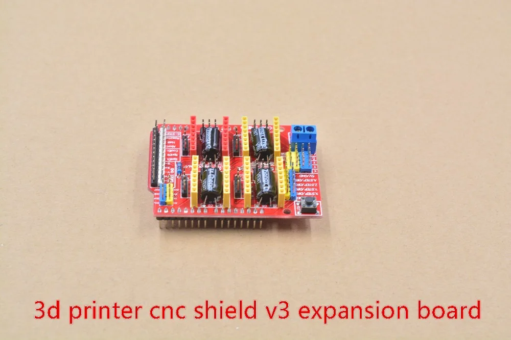 1pcs cnc shield v3 3d printer expansion board engraving machine A4988 driver
1pcs cnc shield v3 3d printer expansion board engraving machine A4988 driver