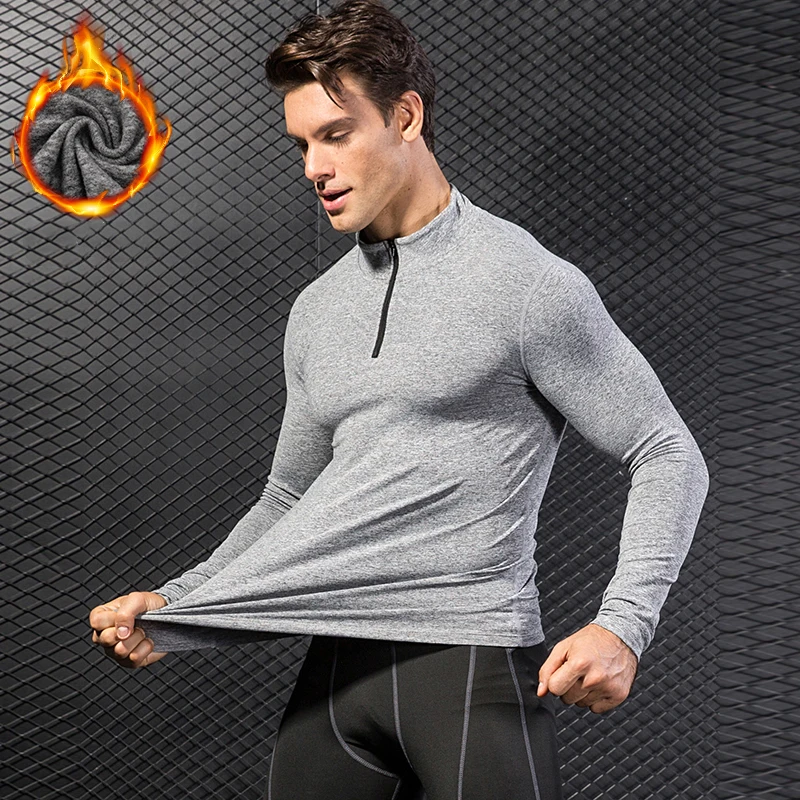 YD New Men Gym Fitness Rashgard Tights With Zipper Quick Dry Men's Running T shirt Sportswear T-shirts Long Sleeve Sport Shirt
YD New Men Gym Fitness Rashgard Tights With Zipper Quick Dry Men's Running T shirt Sportswear T-shirts Long Sleeve Sport Shirt