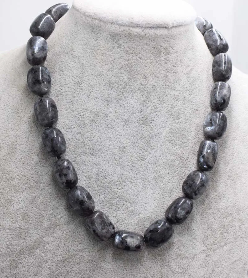labradorite baroque black 12*16mm necklace 17inch wholesale beads nature FPPJ woman 2017
labradorite baroque black 12*16mm necklace 17inch wholesale beads nature FPPJ woman 2017