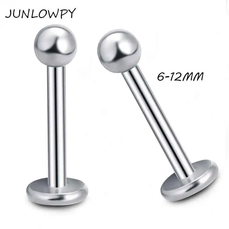 JUNLOPWY 200pcs Stainless Steel Labret Bar Monroe Lip Rings Helix Earrings Body Jewelry Piercing 6/8/10/12mm Bars for Men Women
JUNLOPWY 200pcs Stainless Steel Labret Bar Monroe Lip Rings Helix Earrings Body Jewelry Piercing 6/8/10/12mm Bars for Men Women