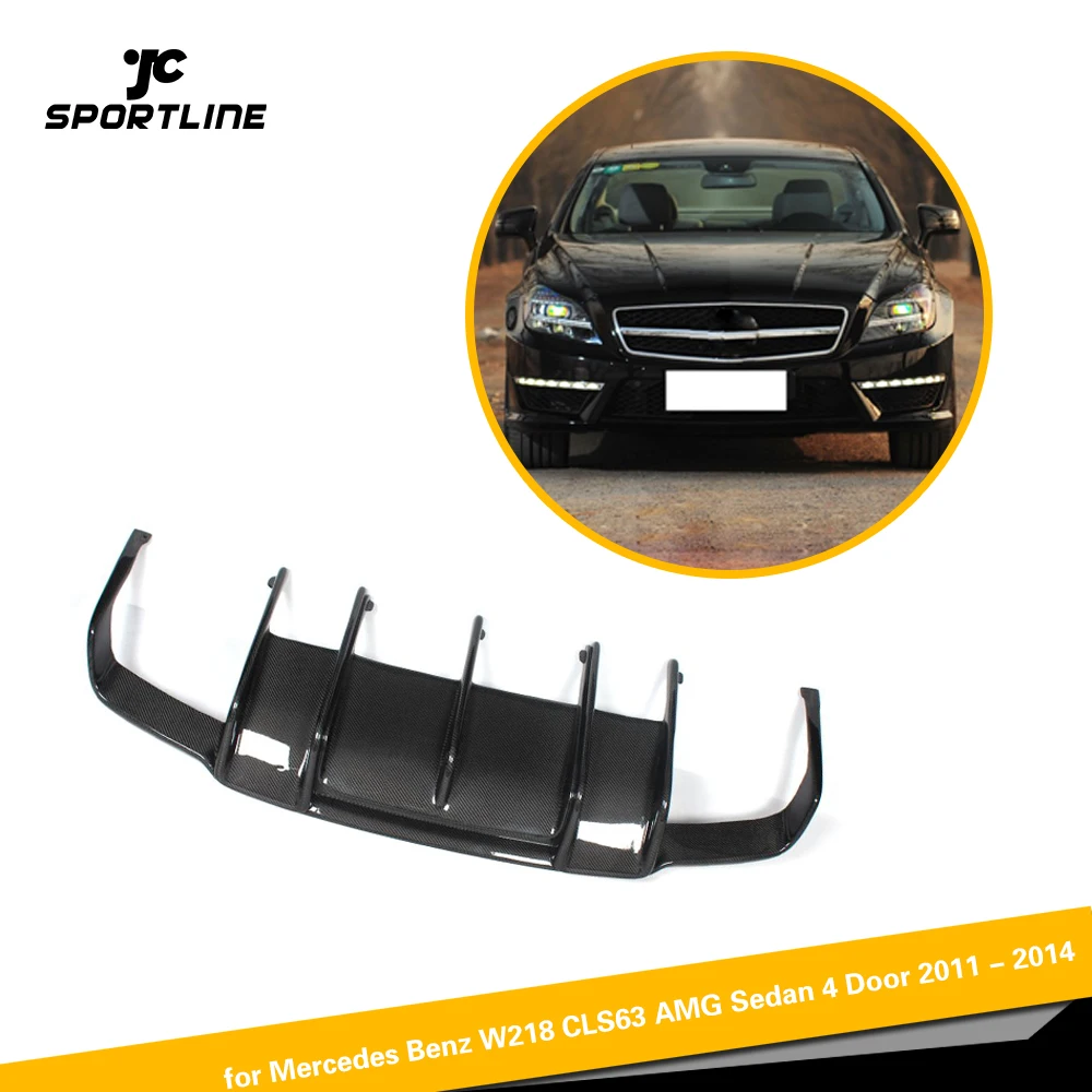 Carbon Fiber Racing Rear Diffuser Lip Bumper Gaurd for Benz W218 CLS350 CLS63 AMG Bumper 2011 - 2014
Carbon Fiber Racing Rear Diffuser Lip Bumper Gaurd for Benz W218 CLS350 CLS63 AMG Bumper 2011 - 2014