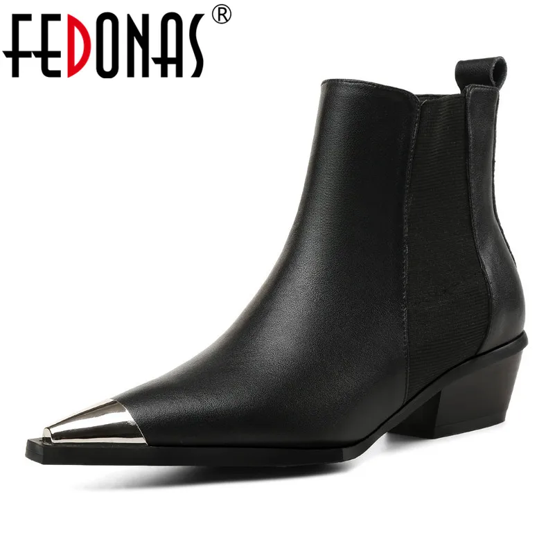 FEDONAS New 2021 Women Ankle Boots Sexy Metal Toe Autumn Winter Ladies Shoes Woman Night Club Dancing Pumps Brand Basic Boots
FEDONAS New 2021 Women Ankle Boots Sexy Metal Toe Autumn Winter Ladies Shoes Woman Night Club Dancing Pumps Brand Basic Boots