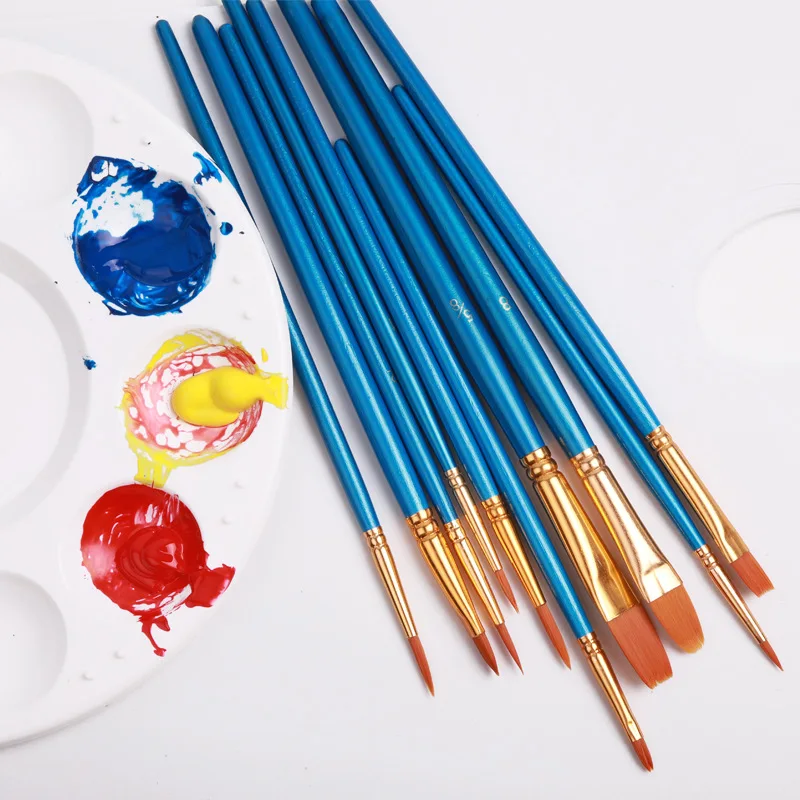 50Pcs Detail Paint Brush Set Professional Synthetic Short Handle Brush Art Brush Supplies Watercolor Oil Paint Brush Set
50Pcs Detail Paint Brush Set Professional Synthetic Short Handle Brush Art Brush Supplies Watercolor Oil Paint Brush Set