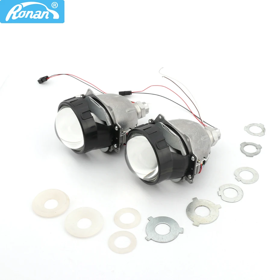 RONAN 3.0" Bi LED Projector Lens Headlight Sam-Sung Chips for H1 H4 H7 9005 90006 Auto Car Headlamp Light Retrofit Car Styling
RONAN 3.0" Bi LED Projector Lens Headlight Sam-Sung Chips for H1 H4 H7 9005 90006 Auto Car Headlamp Light Retrofit Car Styling