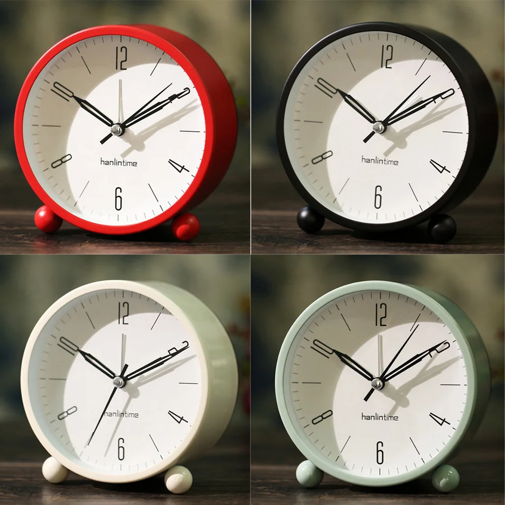 4inch Silent Non Ticking Quartz Battery Operated Round Bedsides Alarm Clock with Night Light for Kids Bedroom Student Dorm
4inch Silent Non Ticking Quartz Battery Operated Round Bedsides Alarm Clock with Night Light for Kids Bedroom Student Dorm
