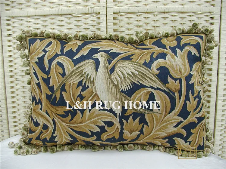 Free Shipping 16"x24"Handmade French Gobelin Tapestry Weave Silk Aubusson Pillow Cushion Cover
Free Shipping 16"x24"Handmade French Gobelin Tapestry Weave Silk Aubusson Pillow Cushion Cover